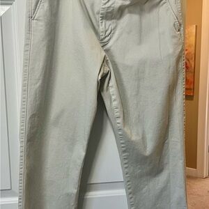 J. Crew Men's Cream Chinos